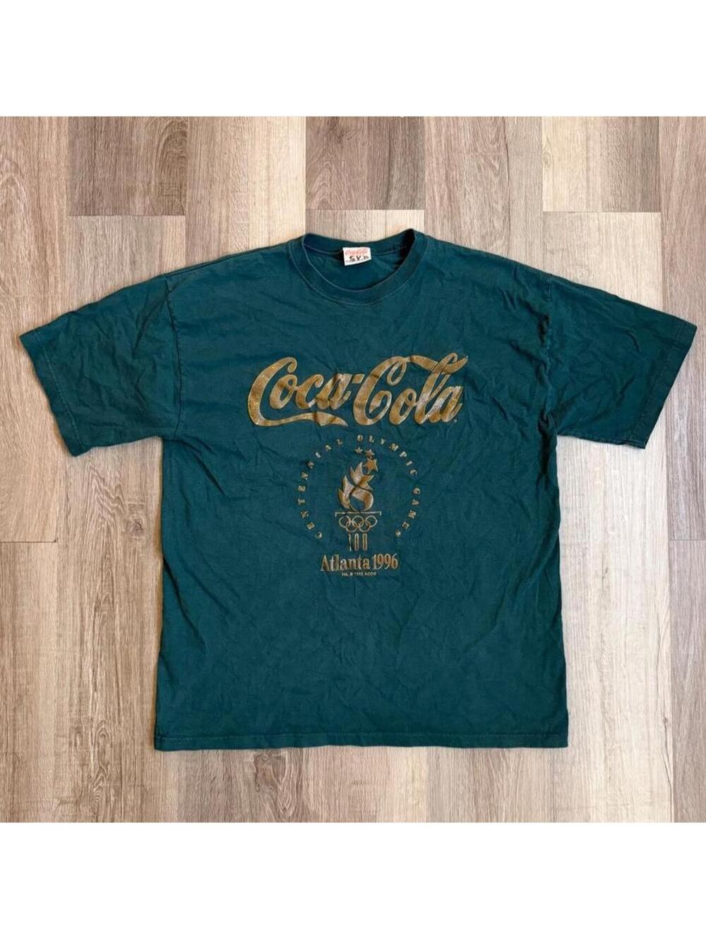 1996 Coca-Cola Atlanta Olympics T-shirt sz XL